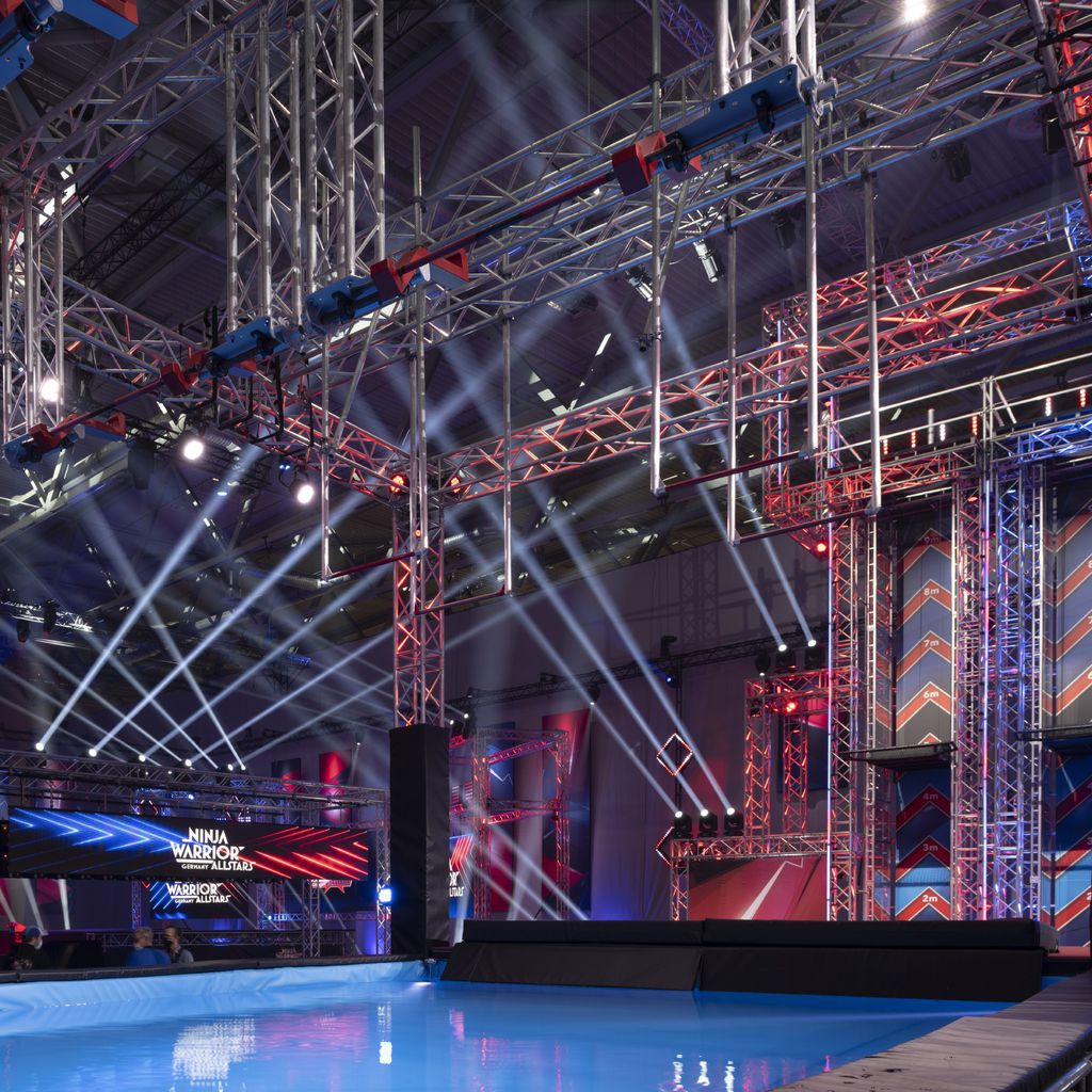 Der Final-Parcours bei "Ninja Warrior Germany"