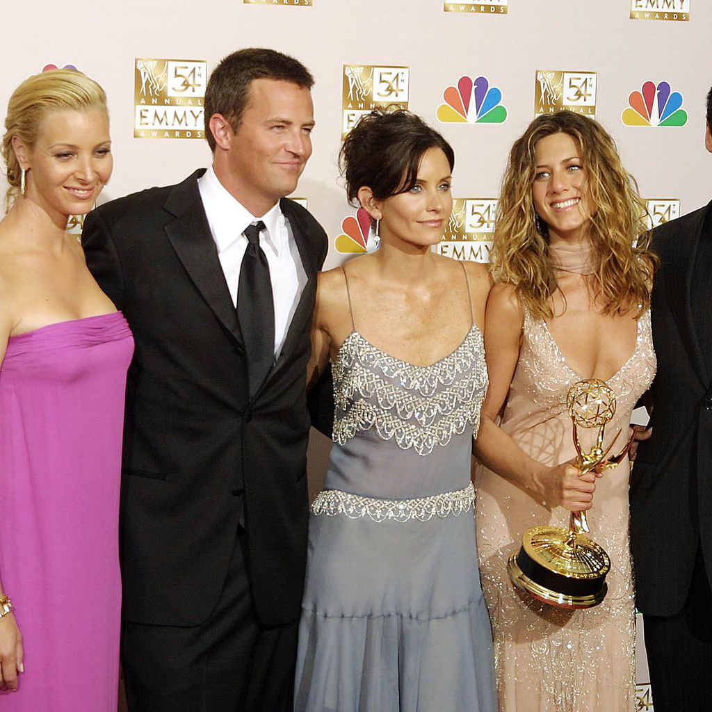 Der "Friends"-Cast bei den Emmy Awards, 2002