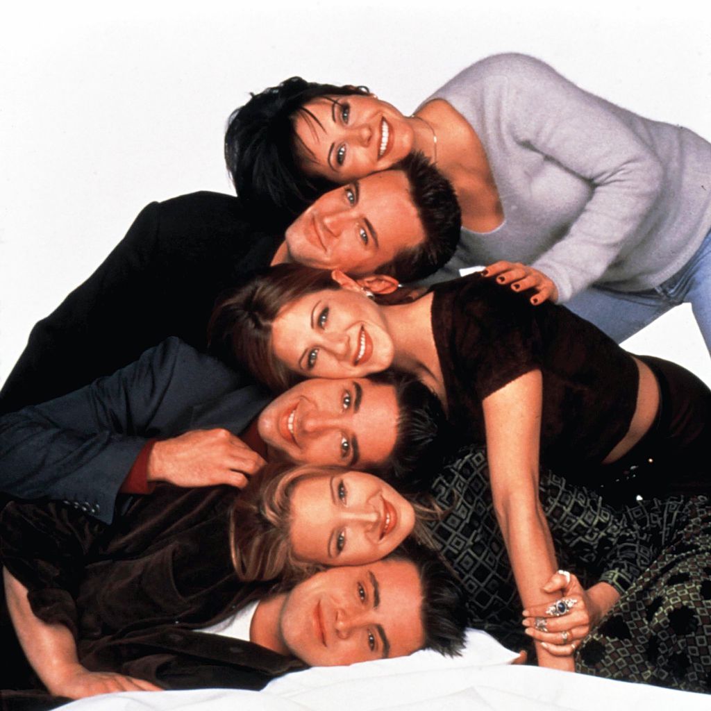 Der Cast der Kultserie "Friends"