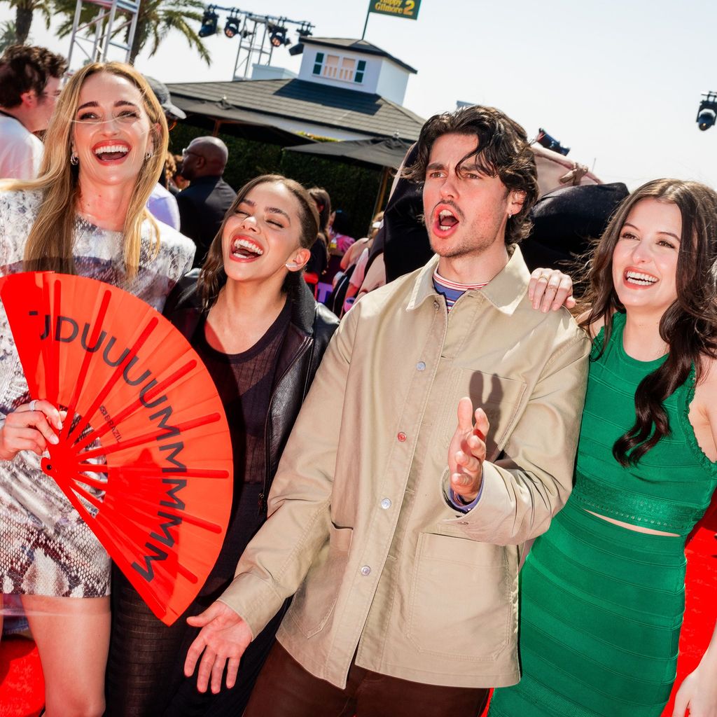 Der "Ginny & Georgia"-Cast auf dem Netflix Event Tudum, Mai 2025