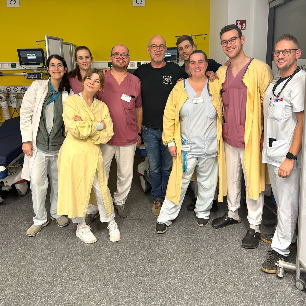 Der Graf in der Uniklinik Leipzig