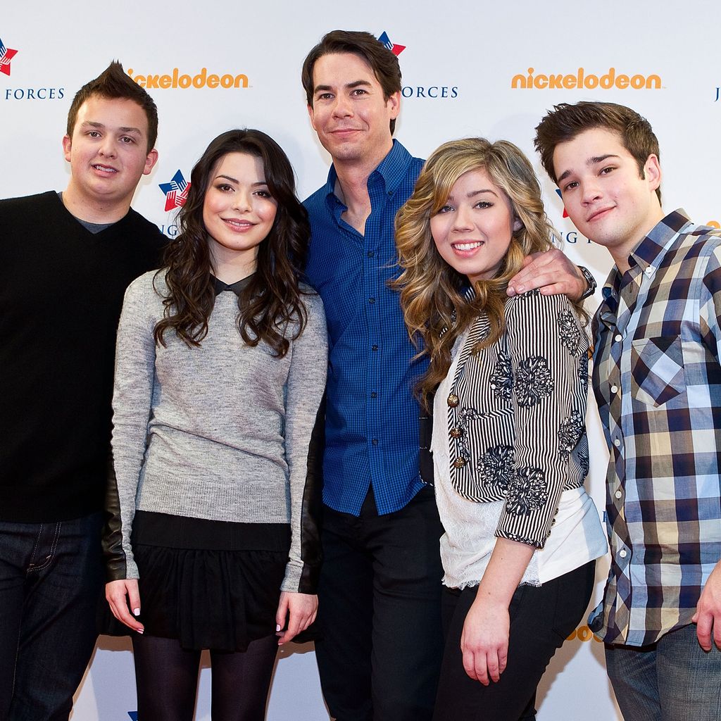 Der "iCarly"-Cast im Januar 2012