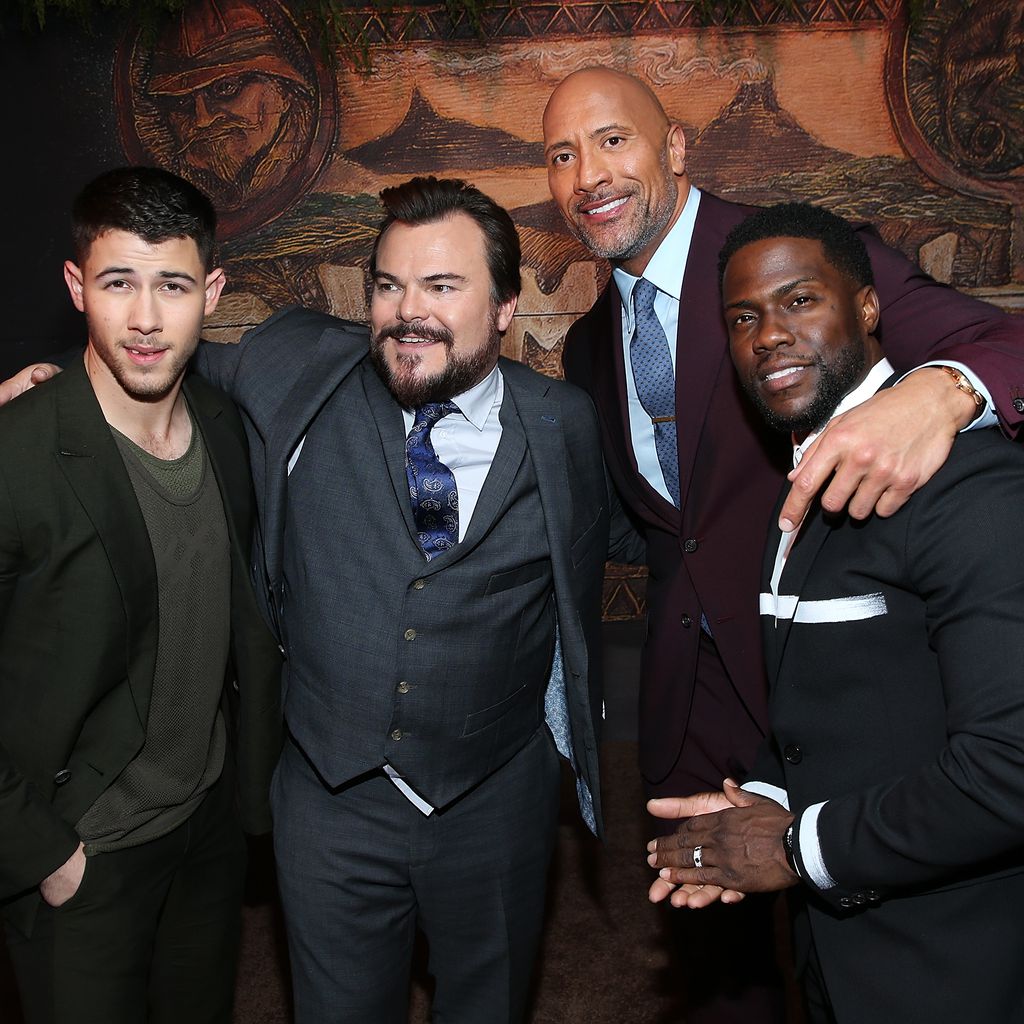 Der "Jumanji: The Next Level"-Cast im Dezember 2017 in Hollywood