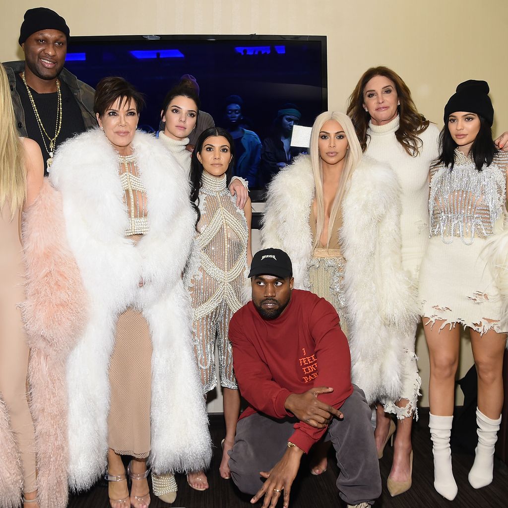Der Kardashian-Jenner-Clan und Kanye West, Februar 2016