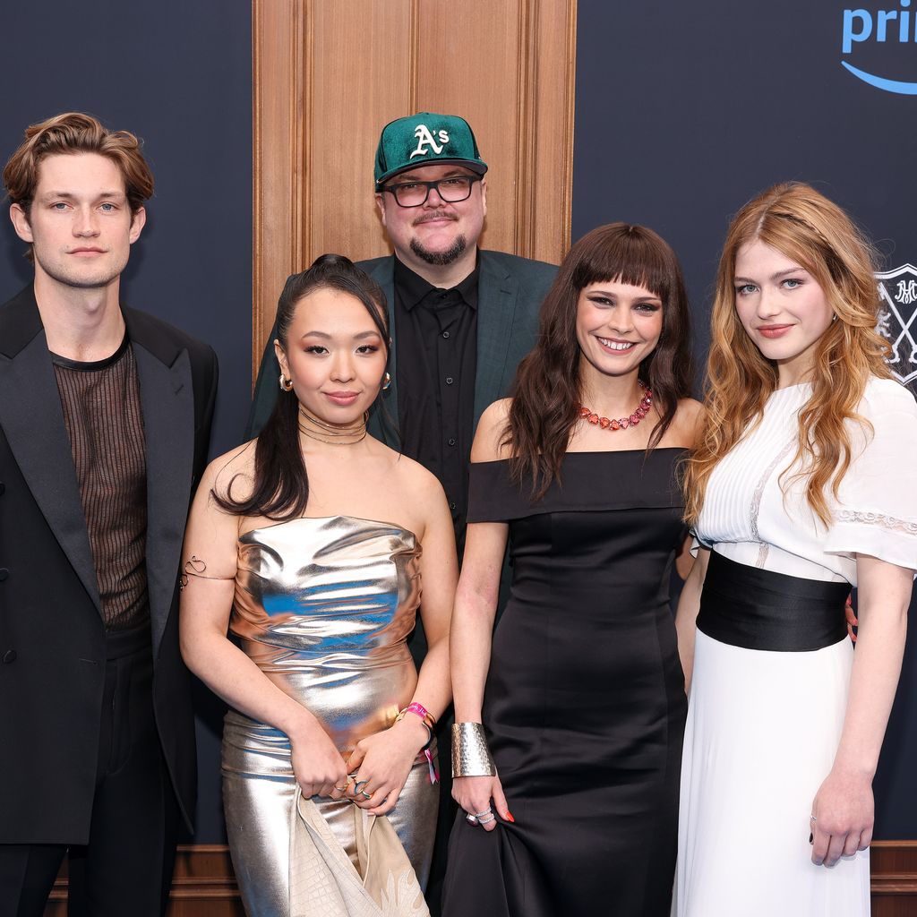 Der "Maxton Hall"-Cast bei der Premiere im Zoopalast in Berlin, April 2024