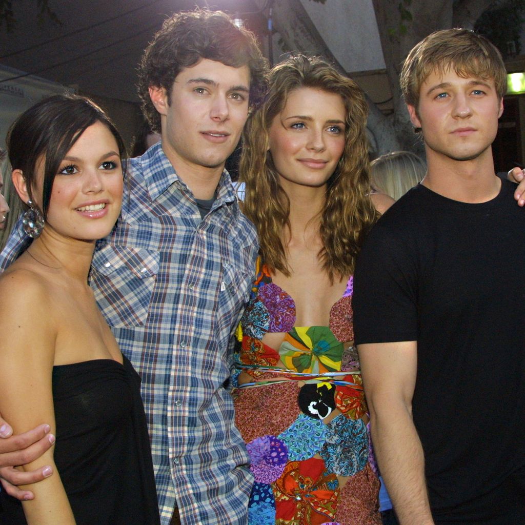 Rachel Bilson, Adam Brody, Mischa Barton und Benjamin McKenzie, "O.C. California"-Cast 2003