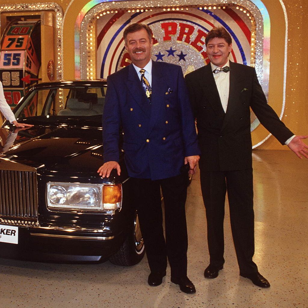 Harry Wijnvoord und Walter Freiwald bei "Der Preis ist heiß" 1994