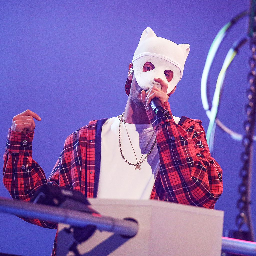 Rapper Cro beim ISS Dome 2018