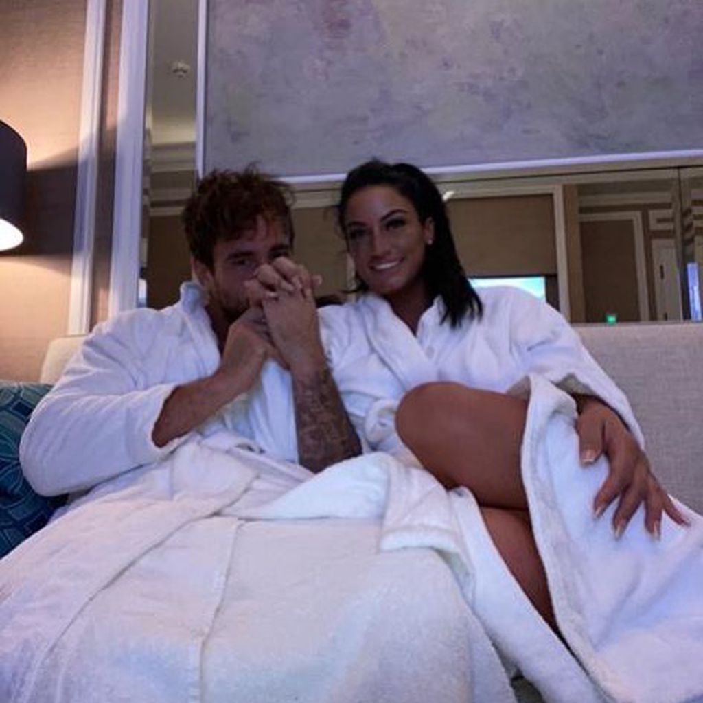 Der Rugbyspieler Danny Cipriani und Victoria Rose