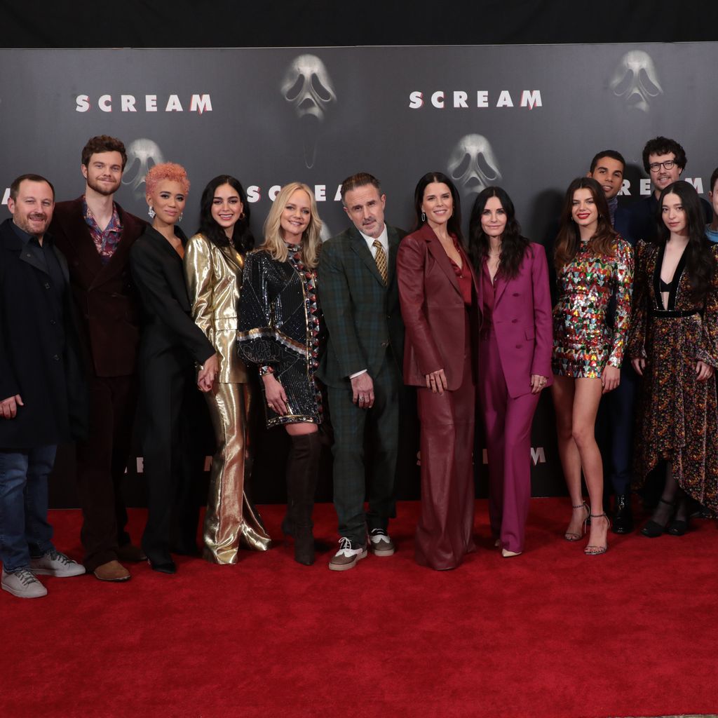 Die Besetzung von "Scream 5" im Januar 2022