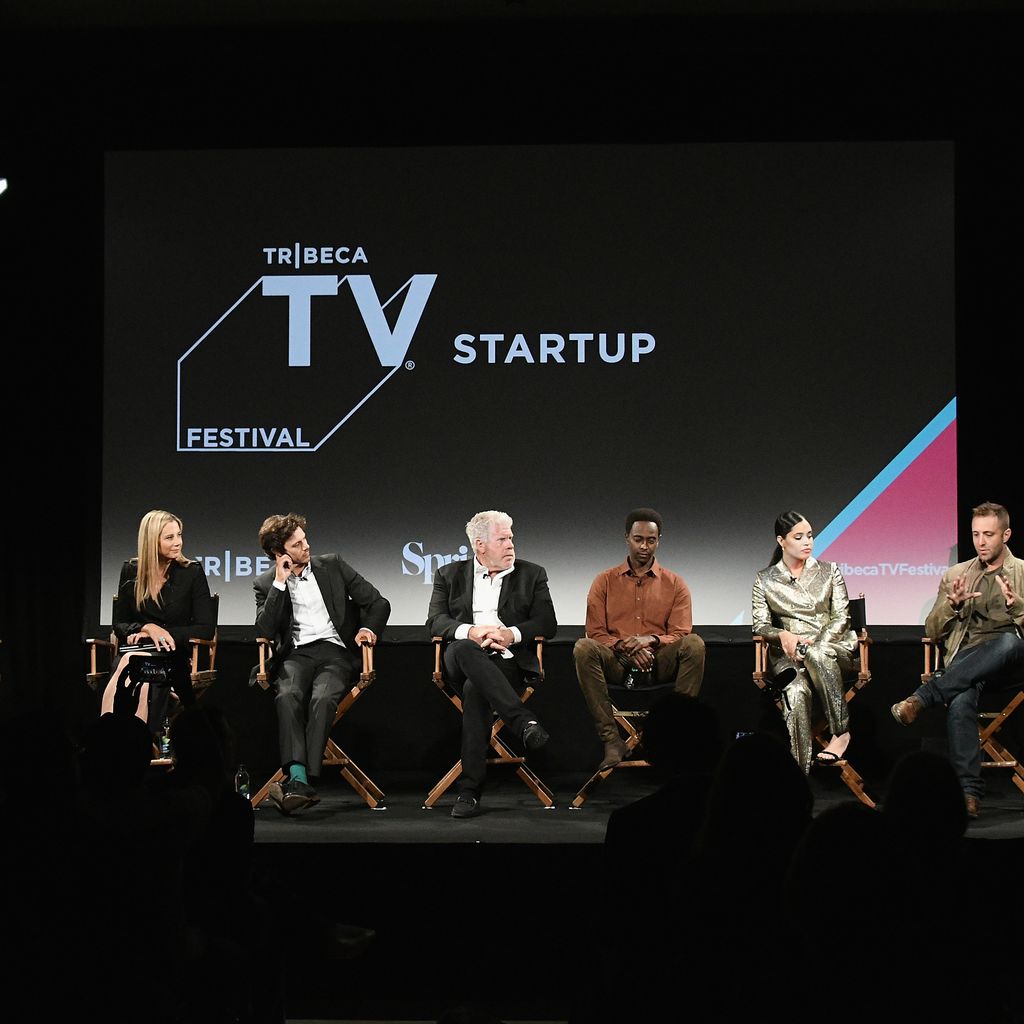 Der "StartUp"-Cast bei der Premiere der dritten Staffel, 2018