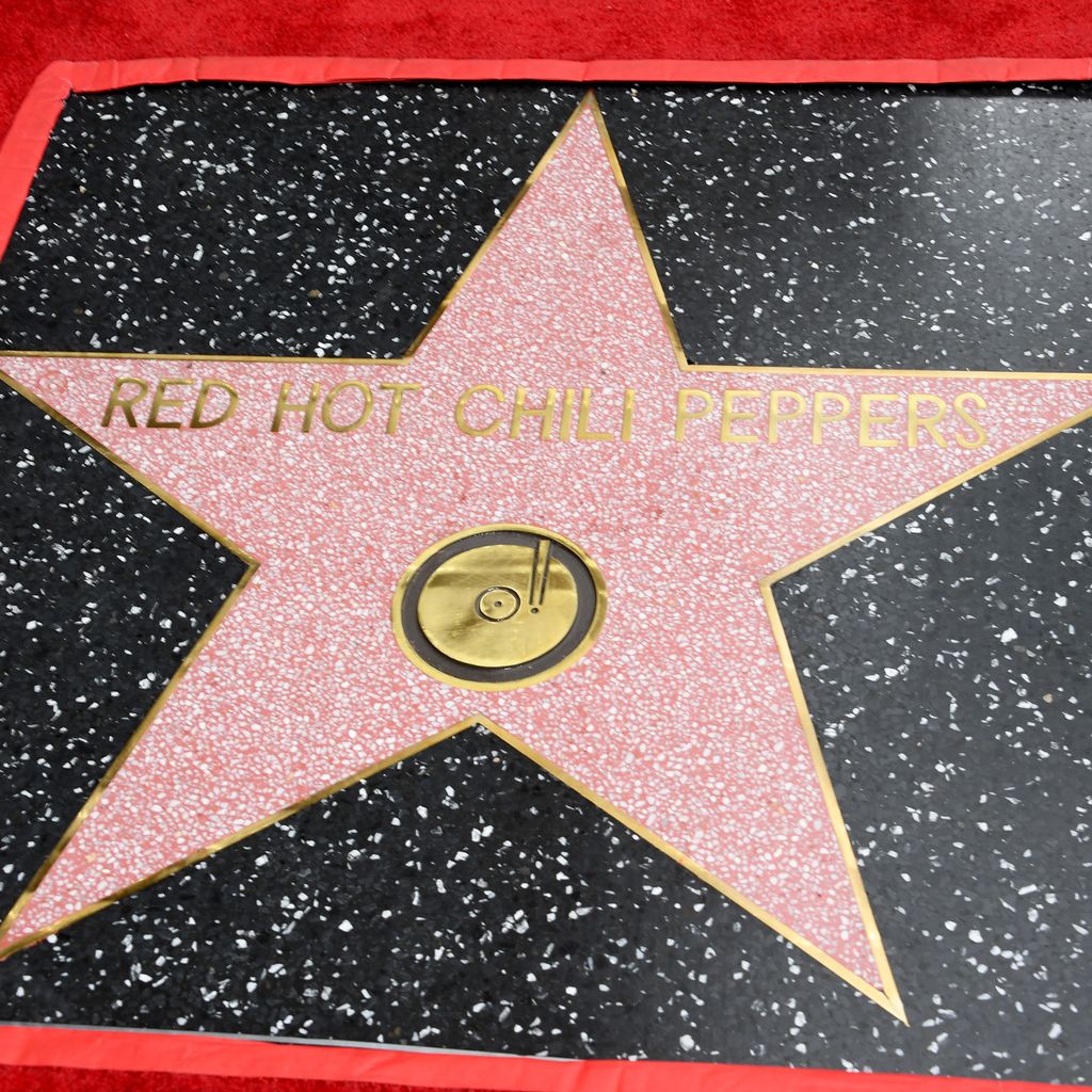 Der Walk-of-Fame-Stern der Red Hot Chili Peppers