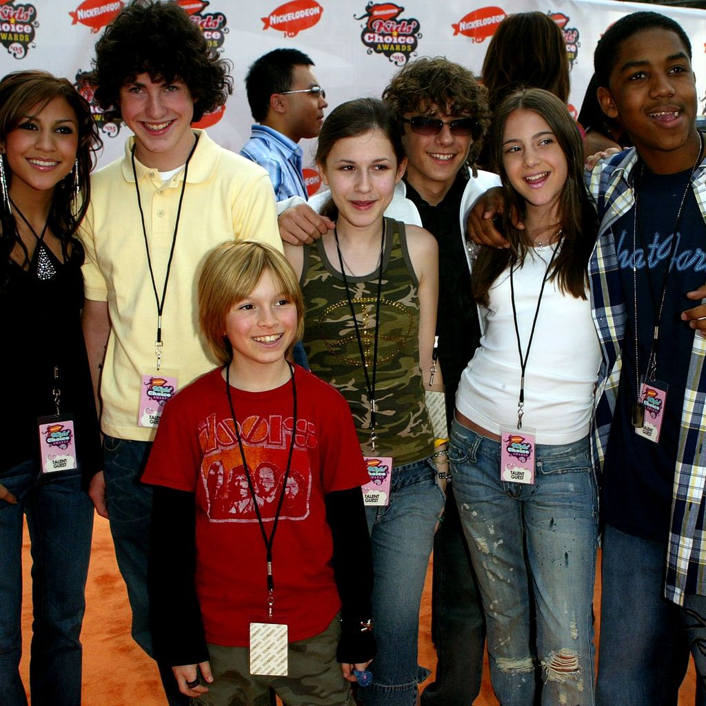 Der "Zoey 101"-Cast im April 2005