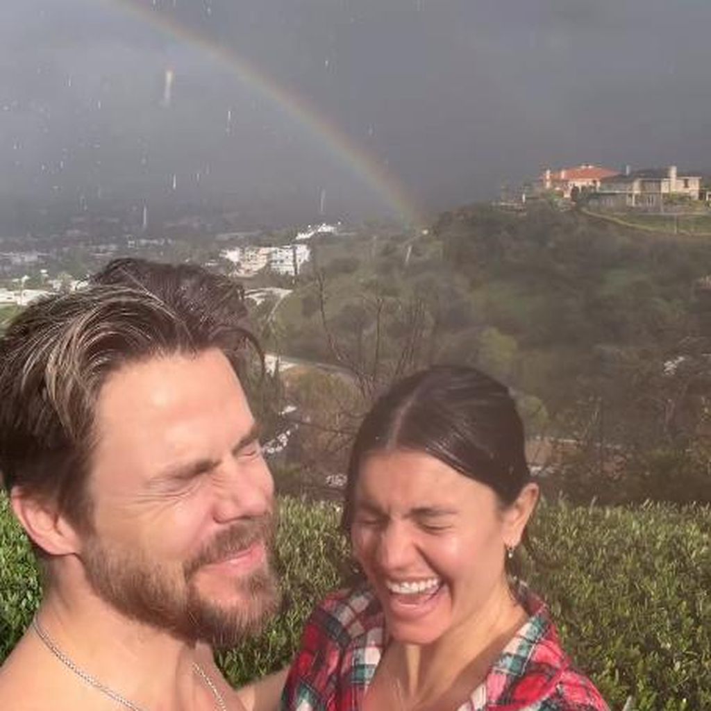 Derek Hough und Hayley Erbert im Dezember 2025