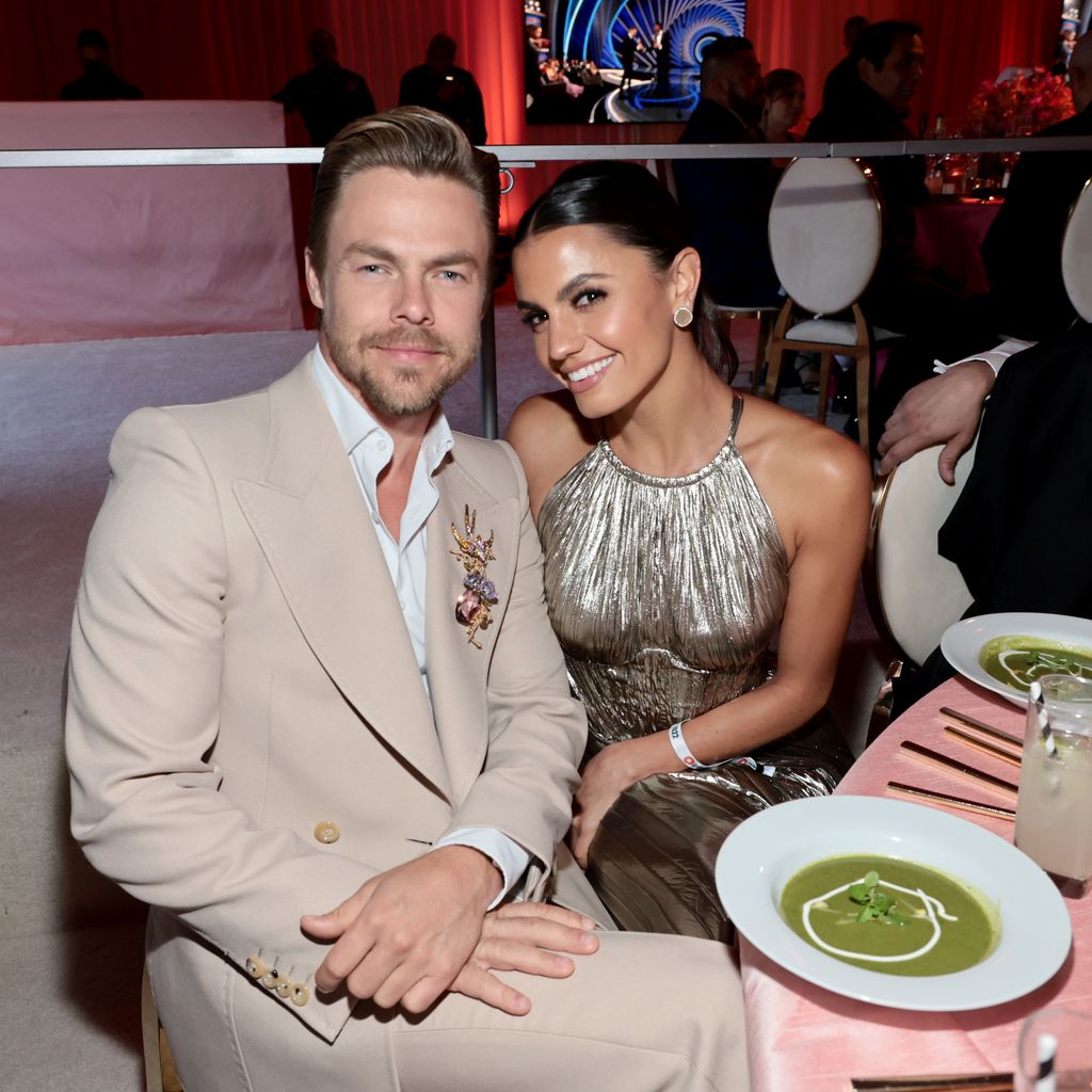 Derek Hough und Hayley Erbert im März 2022
