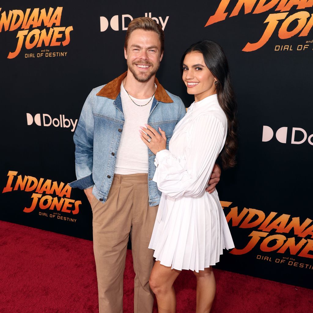 Derek Hough und Hayley Erbert im Juni 2023