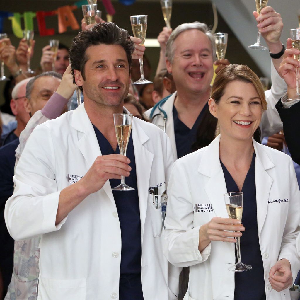 Patrick Dempsey und Ellen Pompeo bei "Grey's Anatomy"