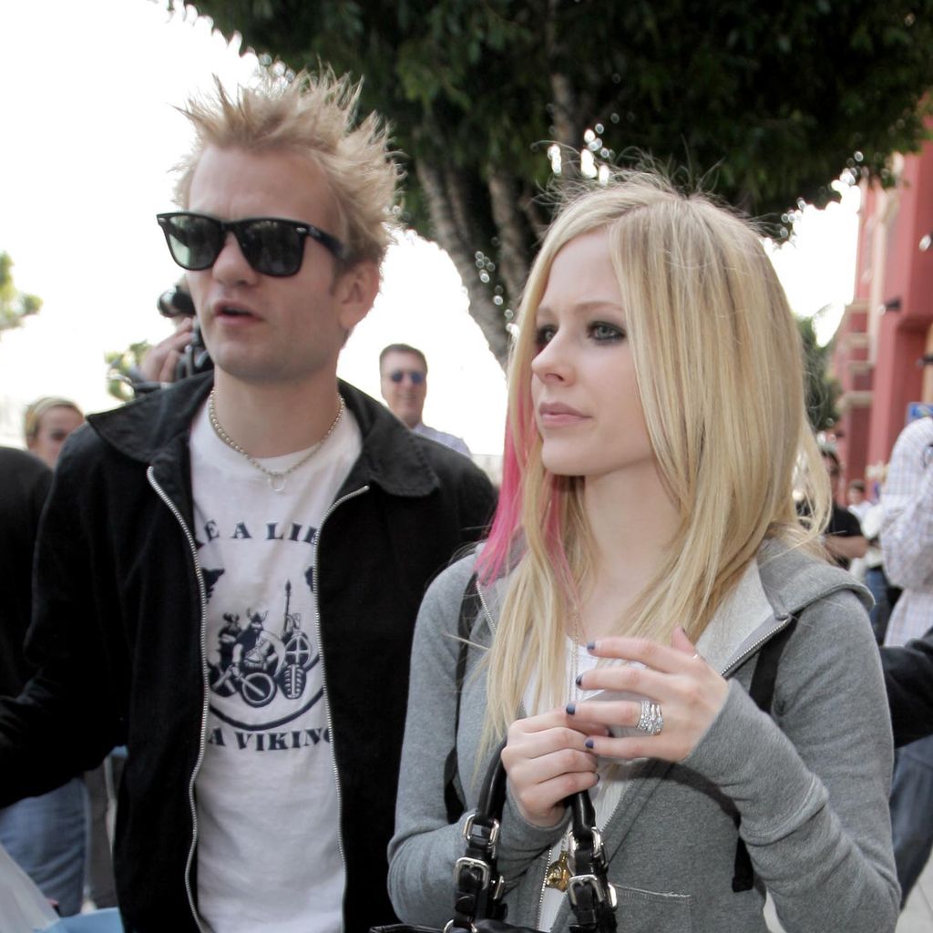 Deryck Whibley und Avril Lavigne 2008