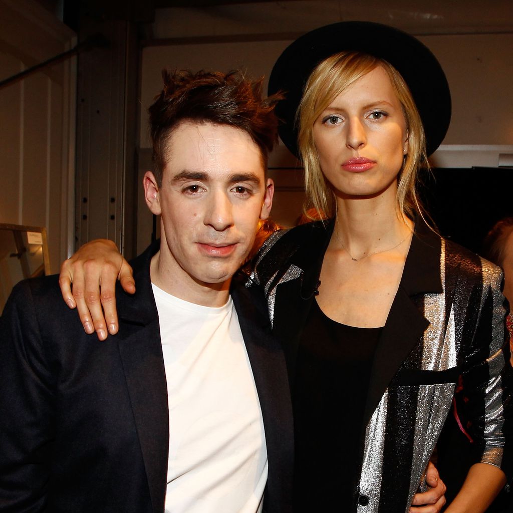 Designer Kilian Kerner und Model Karolina Kurkova bei der Fashion Week Berlin 2012