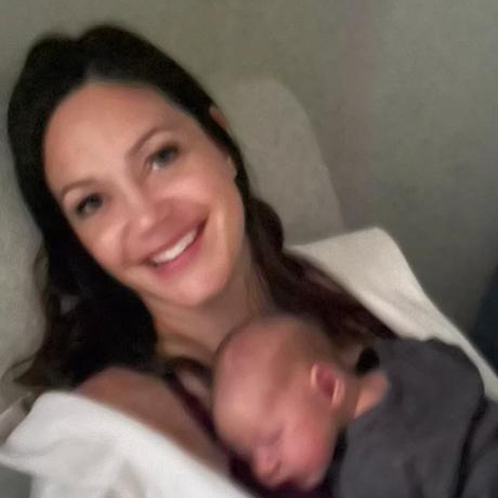 Desiree Hartsock und Söhnchen Noah