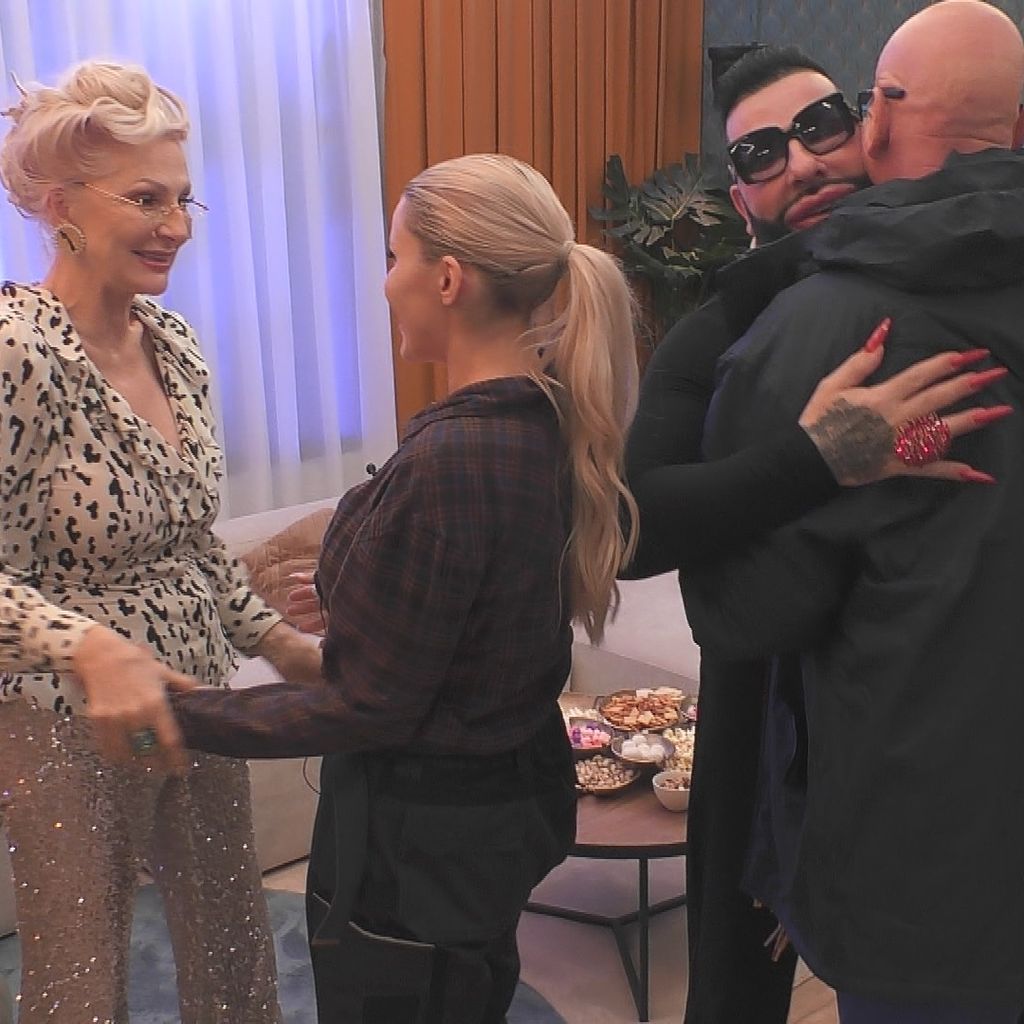 Désirée Nick, Laura Maria Lettgen, Harald Glööckler und Michael Naseband bei "Promi Big Brother"