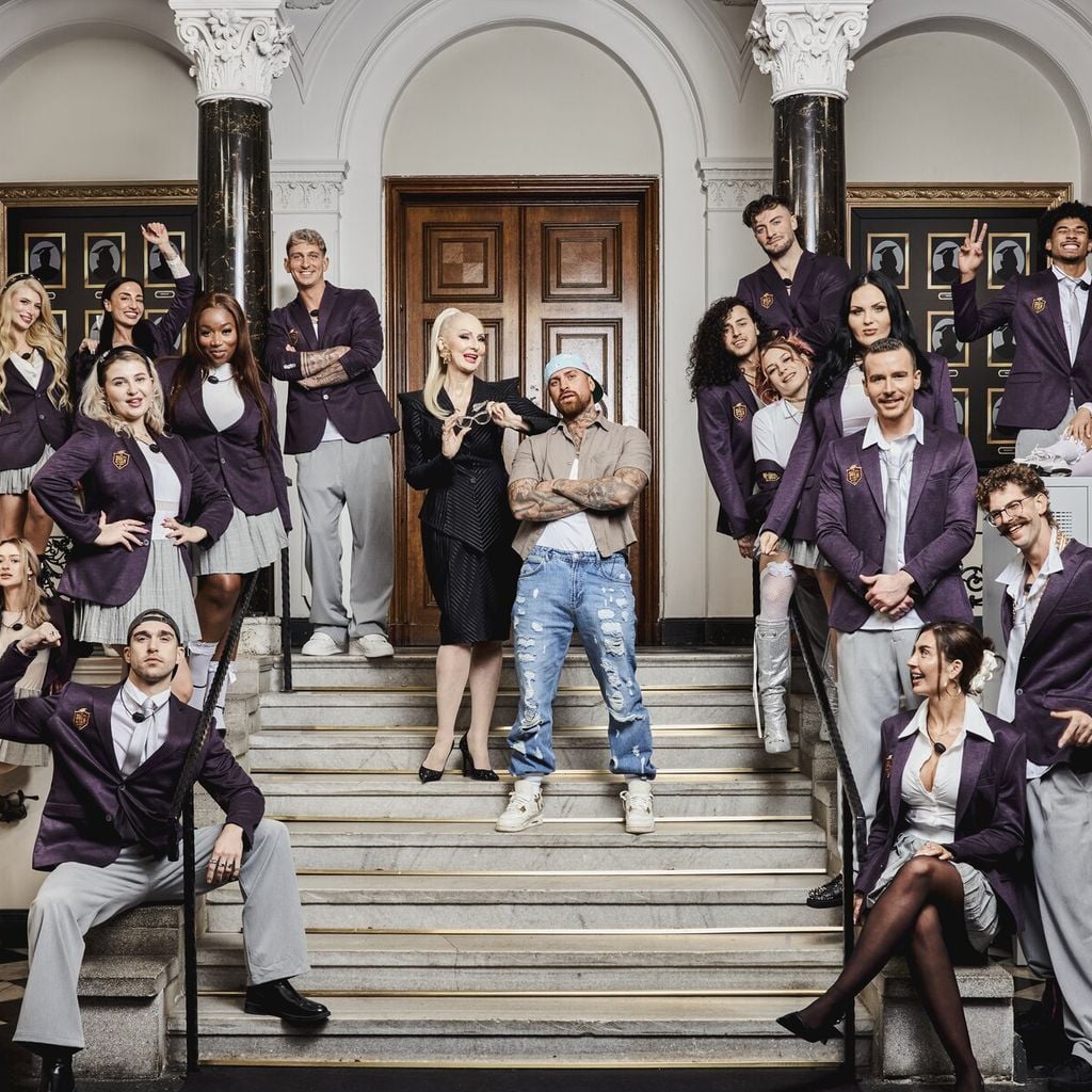 Désirée Nick, Luigi Birofio und die "Die Realitystar Academy"-Schüler