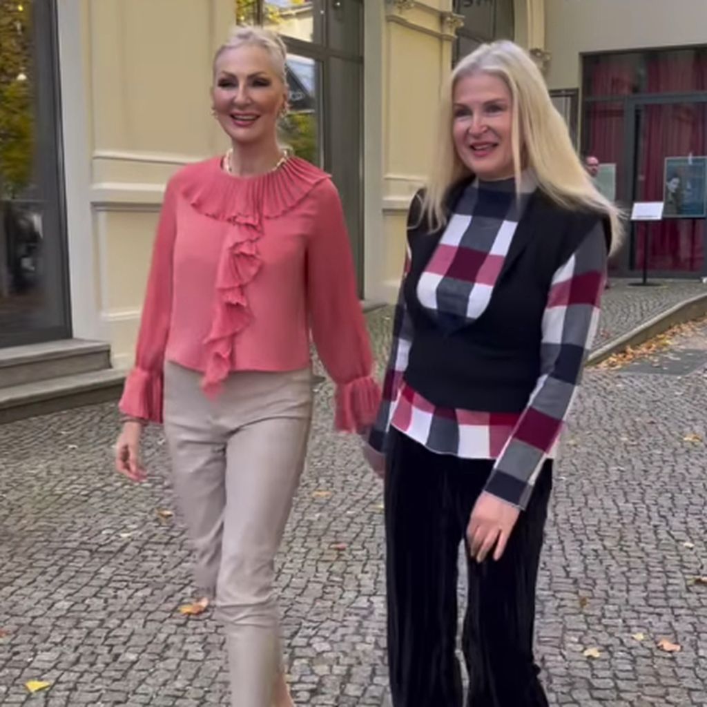 Podcasterin Désirée Nick und GNTM-Star Lieselotte Reznicek