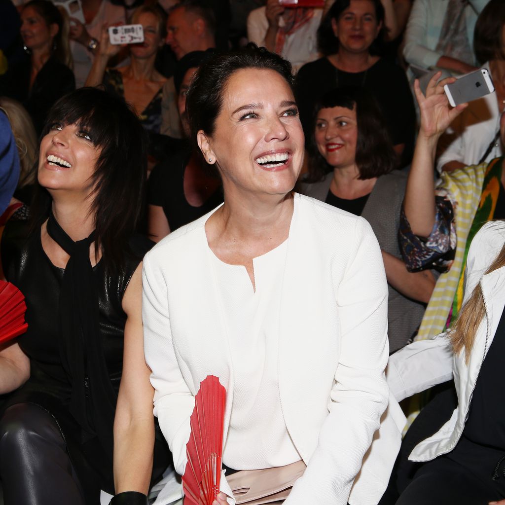 Désirée Nosbusch bei einer Modenschau 2016