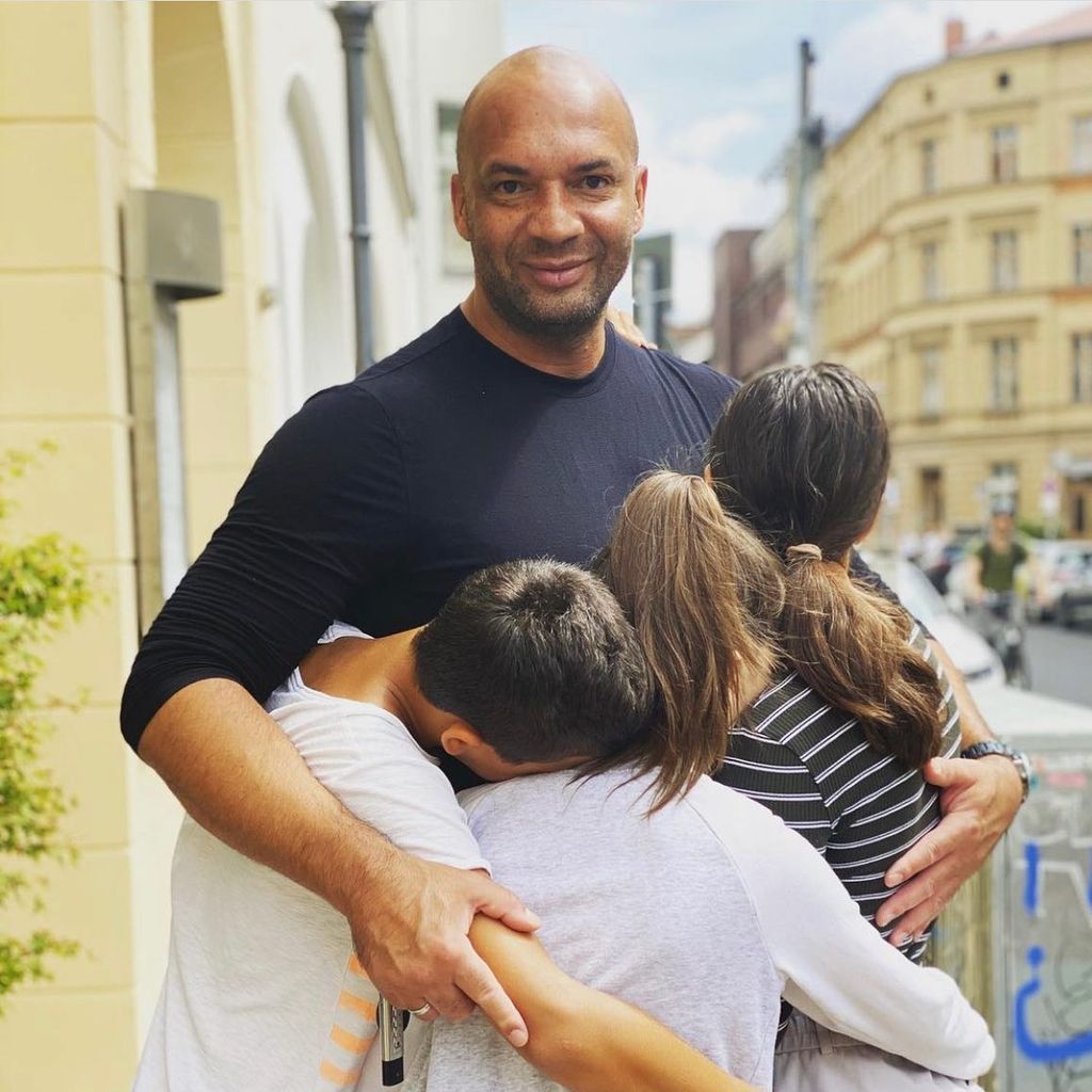Detlef Soost mit seinen Kindern Carlos, Ayana und Chani