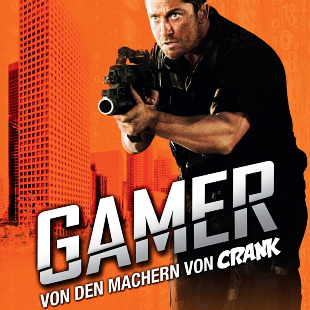 Filmplakat zu "Gamer" mit Gerard Butler, 2009