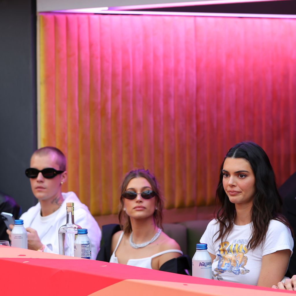 Devin Booker, Justin Bieber, Hailey Bieber und Kendall Jenner