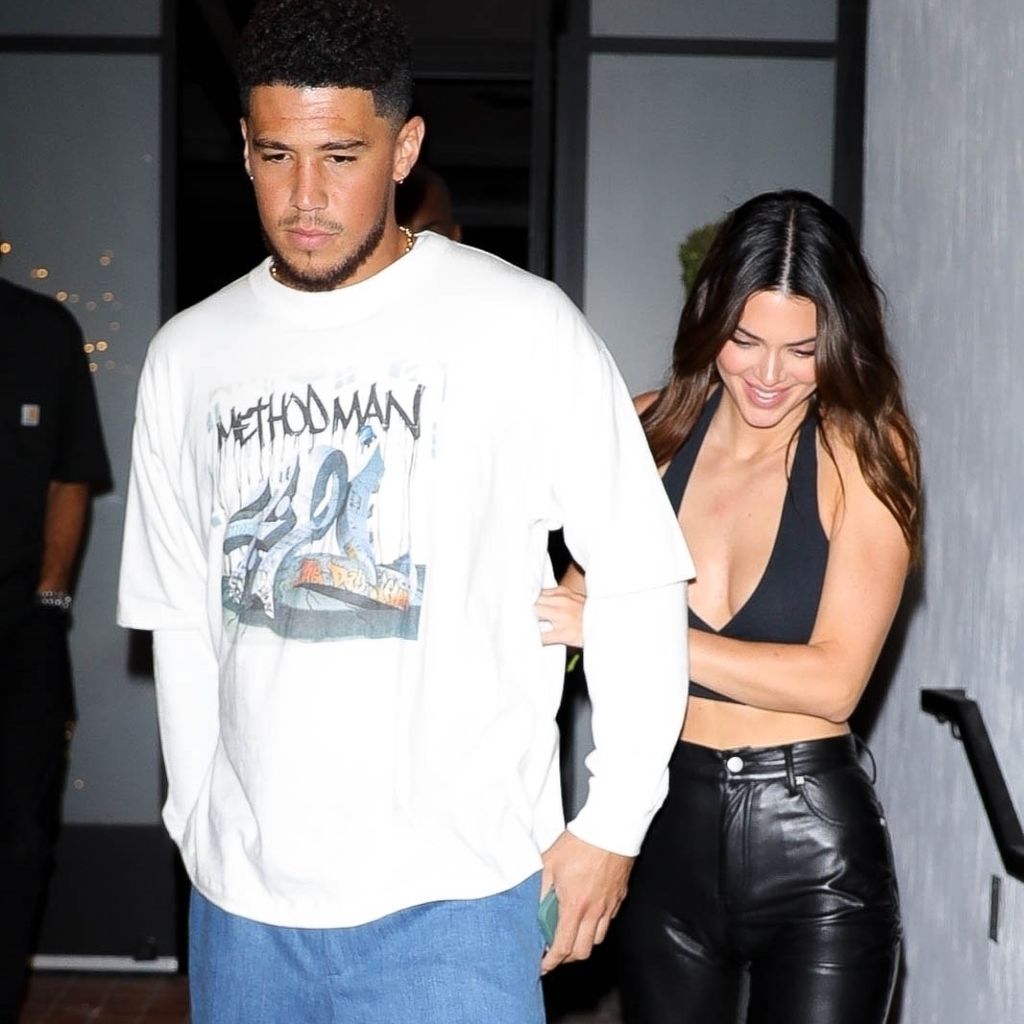 Devin Booker und Kendall Jenner in West Hollywood, August 2022