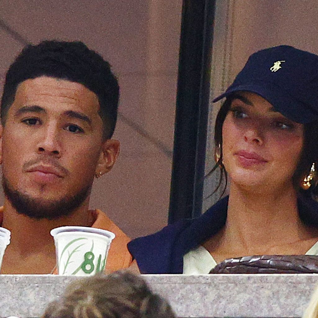 Devin Booker und Kendall Jenner im Jahr 2022
