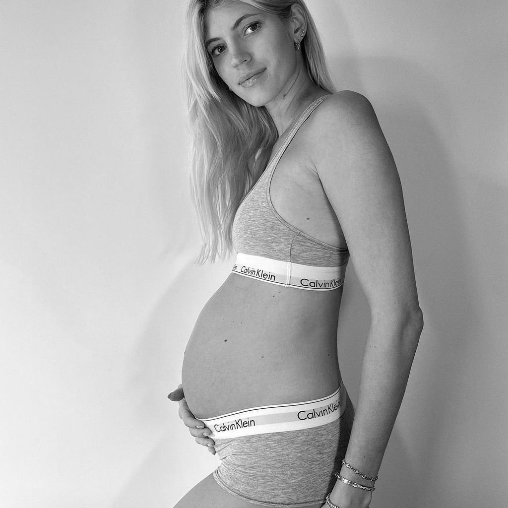 Devon Windsor während ihrer Schwangerschaft