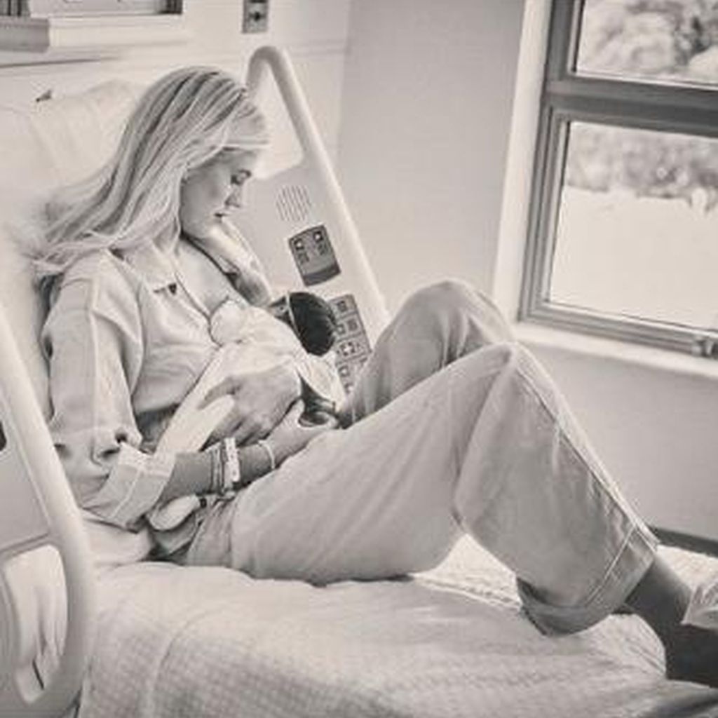 Devon Windsor und ihr Baby, Mai 2023
