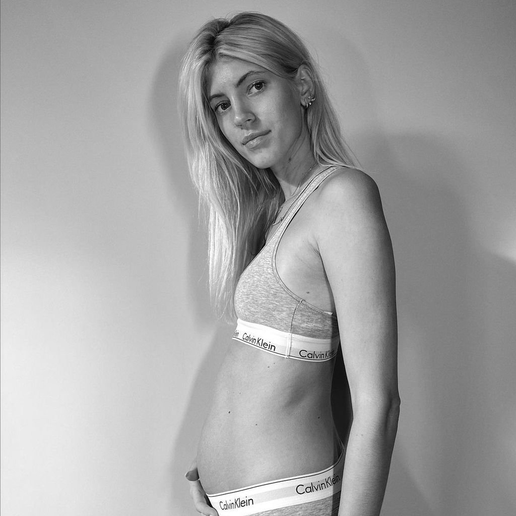 Devon Windsor am Anfang ihrer Schwangerschaft
