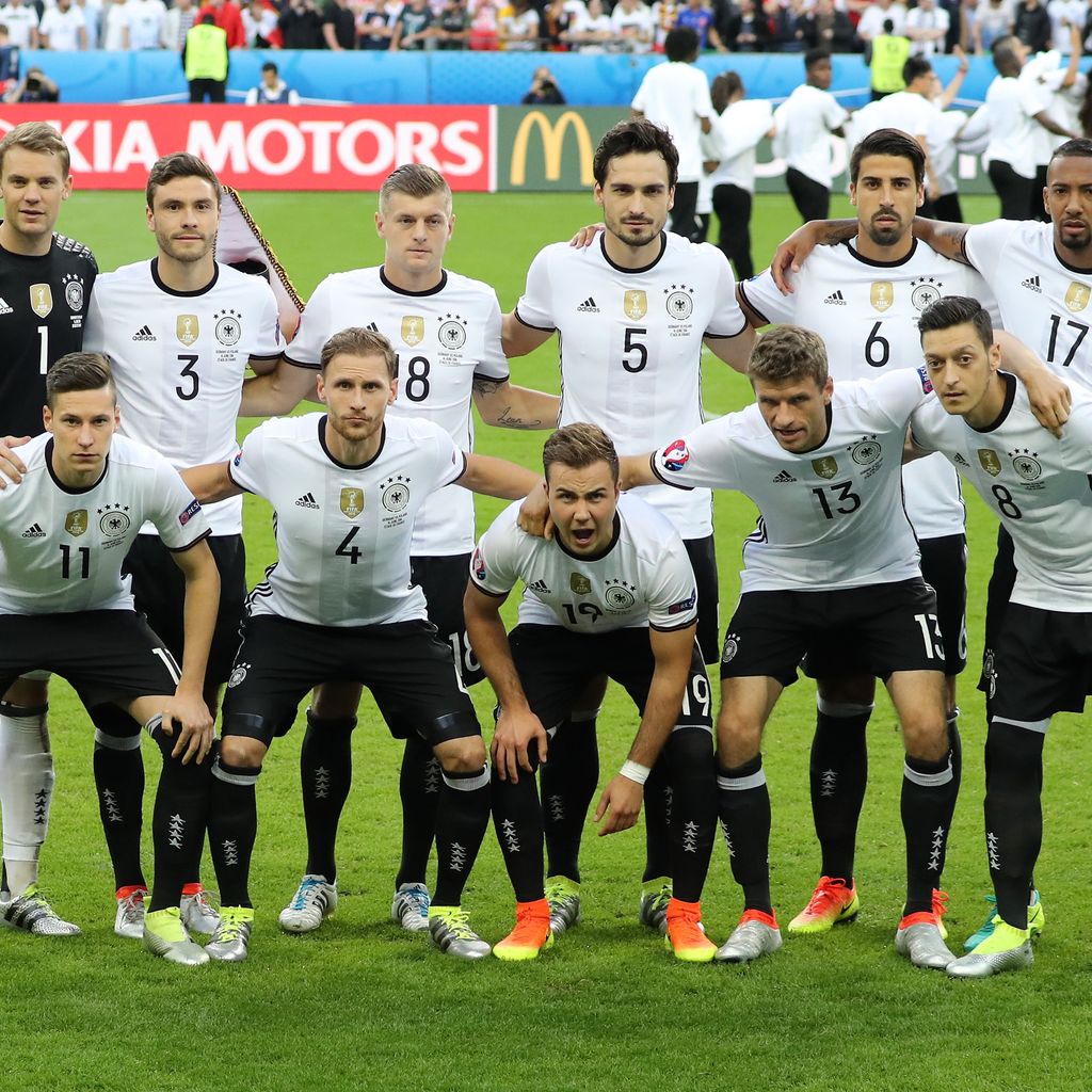 DFB-Elf vor dem EM-Spiel gegen Polen