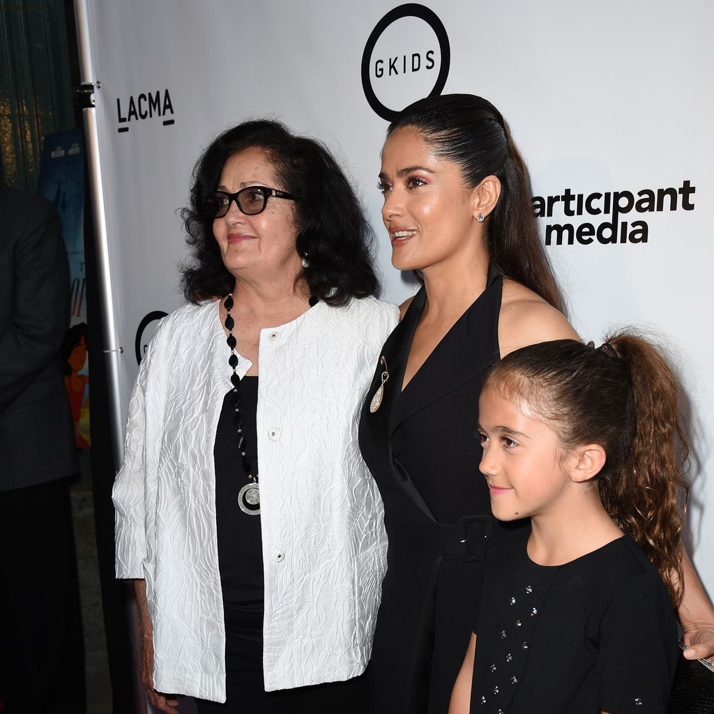 Diana Jiménez Medina, Salma Hayek und Valentina Paloma Pinault
