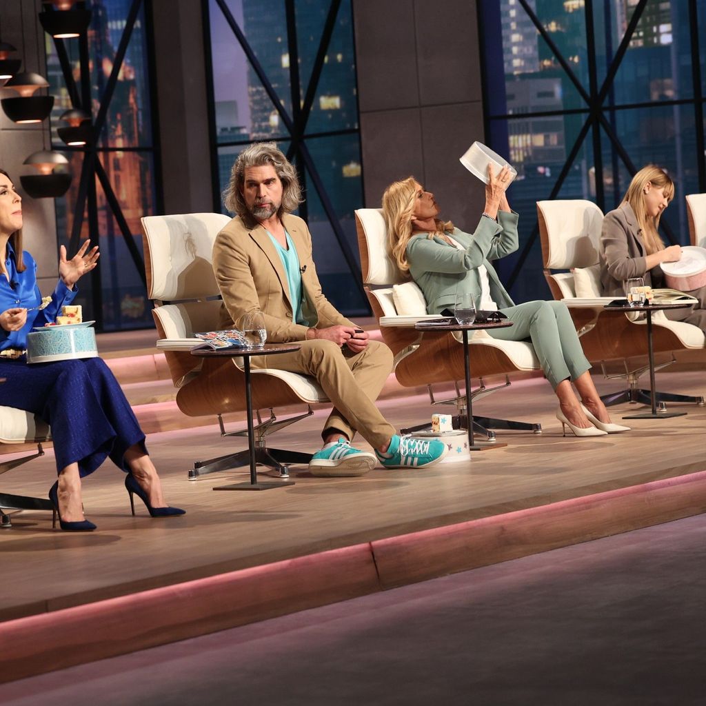 Judith Williams, Nils Glagau,  Dagmar Wöhrl, Diana zur Löwen und Georg Kofler bei "Höhle der Löwen"
