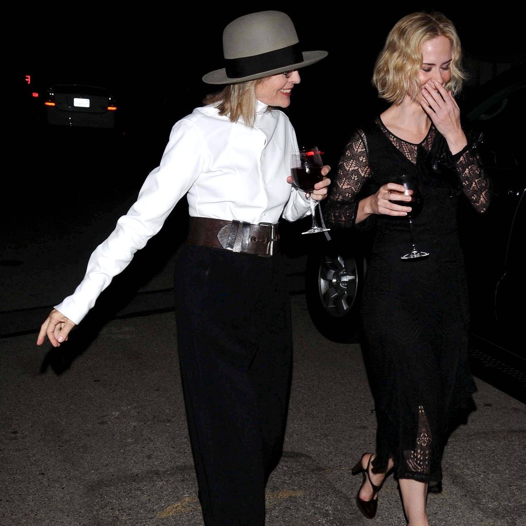 Diane Keaton und Sarah Paulson, Oktober 2008