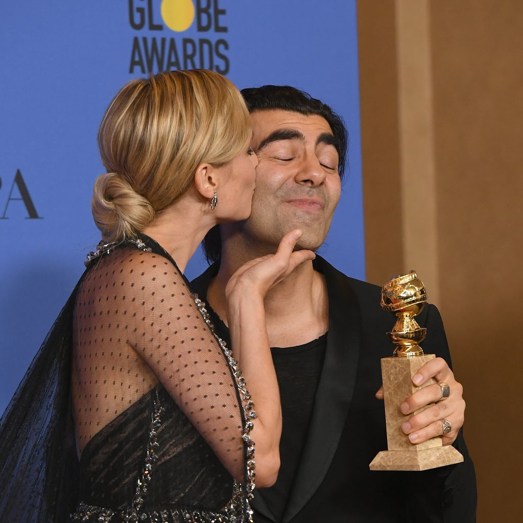 Diane Kruger und Fatih Akin bei den Golden Globes 2018