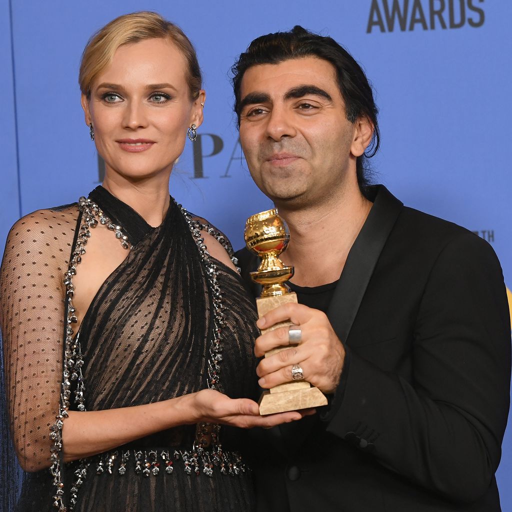 Diane Kruger und Fatih Akin bei den Golden Globes 2018
