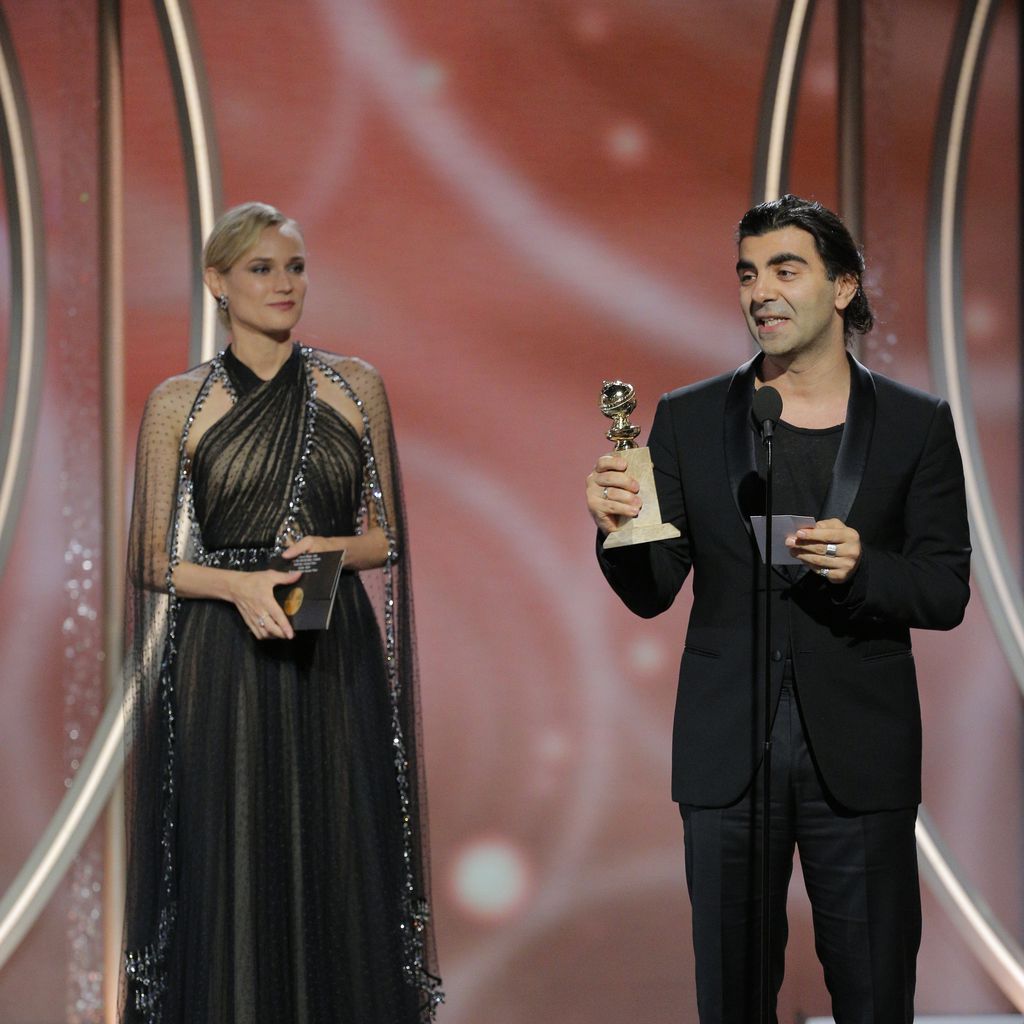 Diane Kruger und Fatih Akin bei den Golden Globes 2018