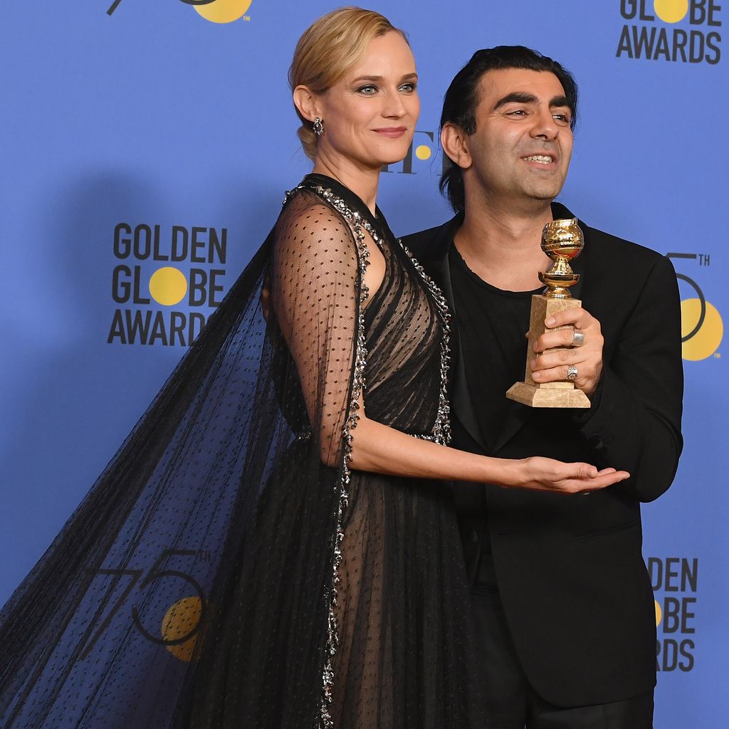 Diane Kruger und Fatih Akin bei den Golden Globe Awards im Januar, 2018