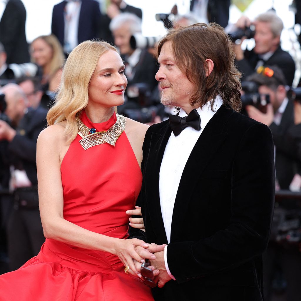 Diane Kruger und Norman Reedus auf dem Filmfestival in Cannes, Mai 2022
