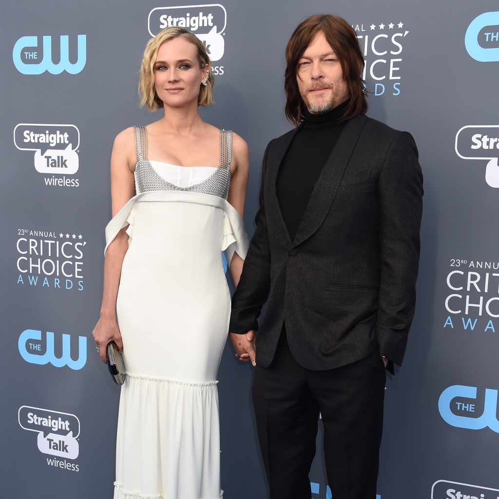 Diane Kruger und Norman Reedus bei den Critics' Choice Awards 2018