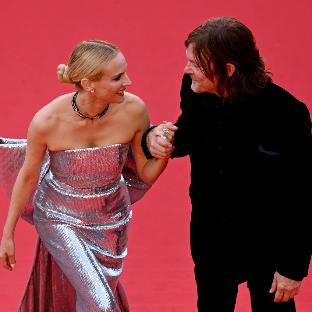 Diane Kruger und Norman Reedus in Cannes