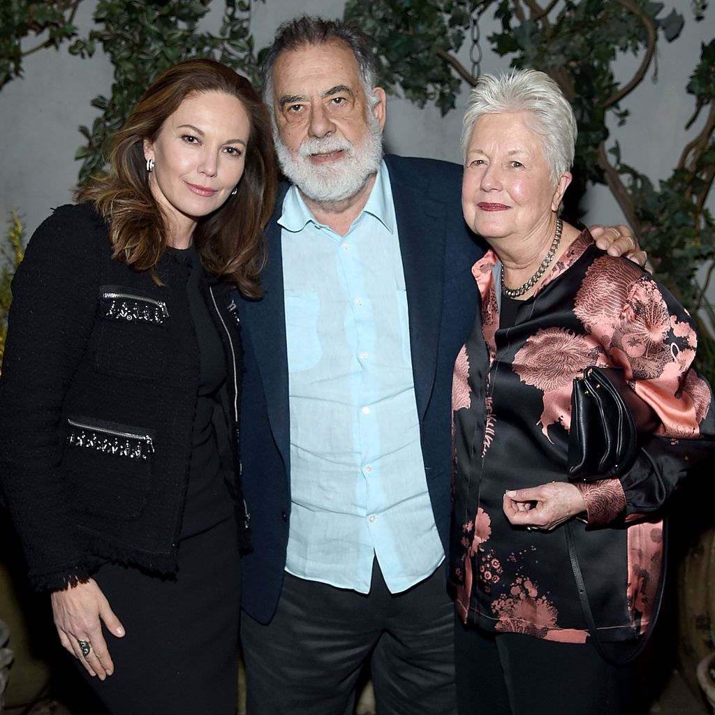Diane Lane mit Francis Ford Coppola und Francis Ford Coppola, Mai 2017
