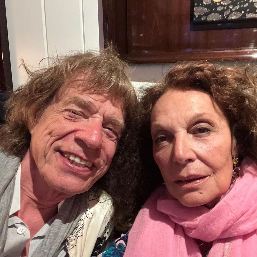 Mick Jagger und Diane von Furstenberg