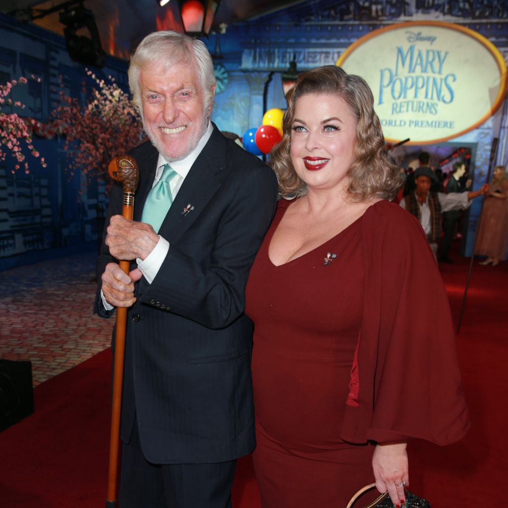 Schauspieler Dick Van Dyke mit seiner Frau Arlene Silver, November 2018